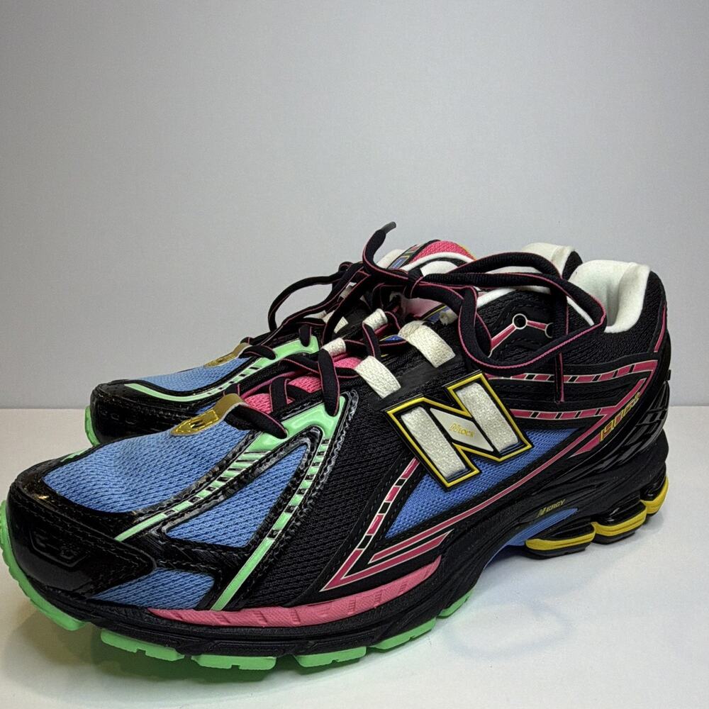 New Balance 1906R Low Top Lace-Up Sneakers Black/Multi-Color U1906RDM